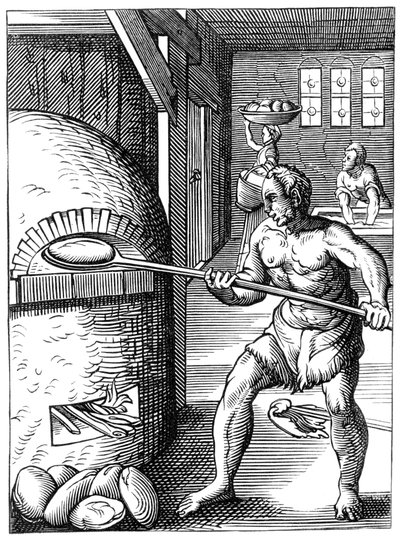 Bakker, 16e eeuw 1849 door Jost Amman
