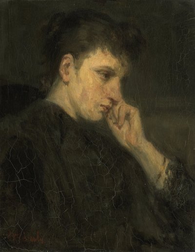 door Jozef (1824-1911) Israels