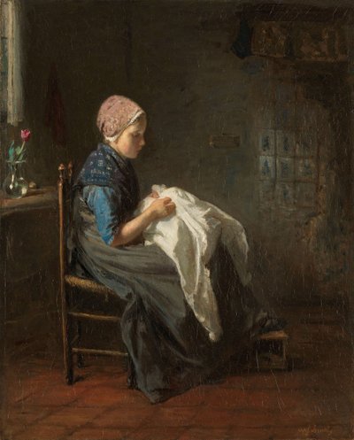  door Jozef (1824-1911) Israels