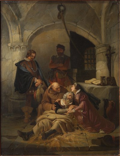 Godmaert in de gevangenis door Jozef Geirnaert
