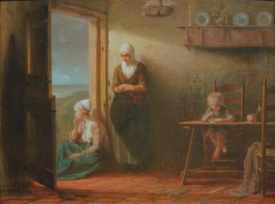 Na de storm door Jozef Israëls
