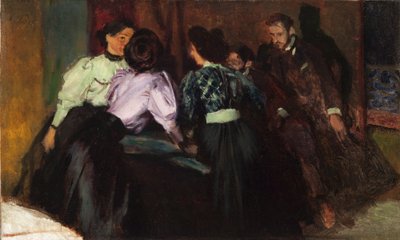 Schets voor het schilderij 