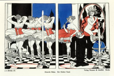 De Doktor Faust door Jozsef Diveky
