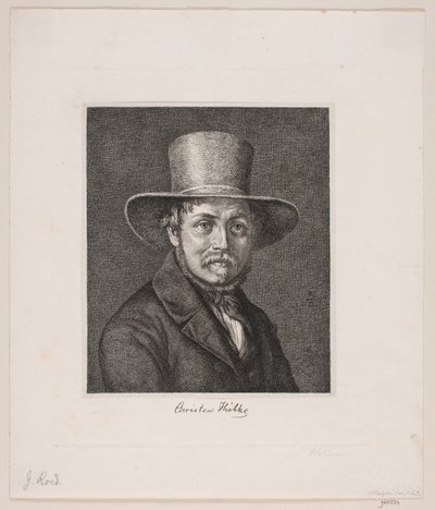 Christen Købke door Jørgen Roed
