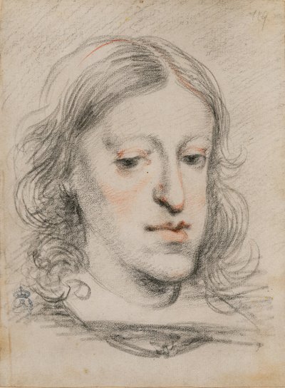 Portret van Karel II van Spanje door Juan Carreño de Miranda