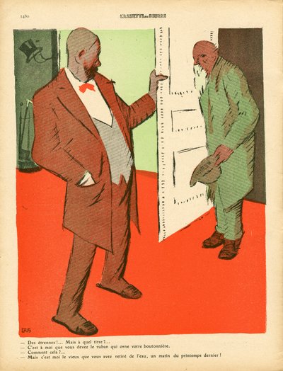 De Boterplaat, nummer 457, Satirisch in kleuren door Juan Gris