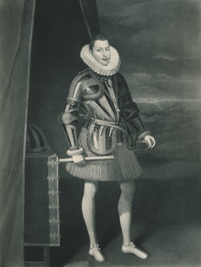 Philip III in harnas, 1605, 1904 door Juan Pantoja de la Cruz