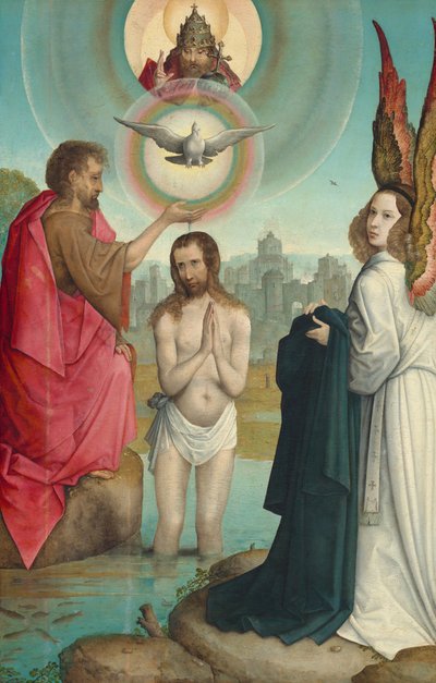 De Doop van Christus door Juan de Flandes