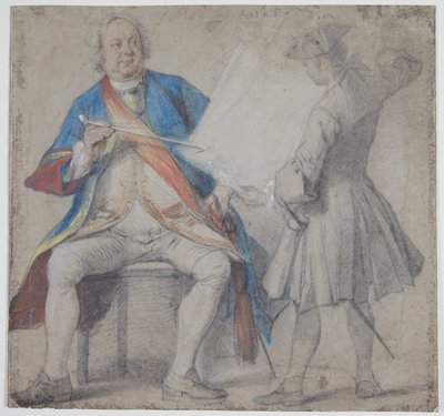 Stervende kluizenaar, monnik Juan, naast hem ligt een schedel en een kruis met de gekruisigde Christus door Juan de Valdes Leal