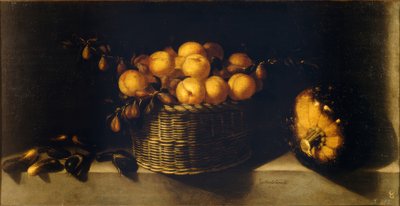 Stilleven met fruit en groenten door Juan van der Hamen y Leon