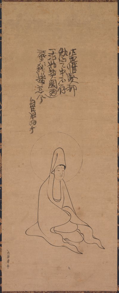 Guanyin in Witte Gewaden door Jueji Yongzhong
