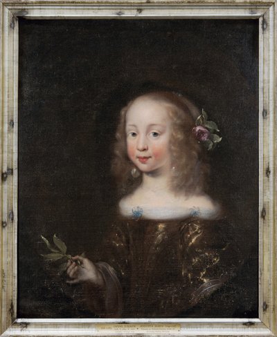 Zweeds: Augusta Maria, 1649-1728, Prinses van Holstein-Gottorp Augusta Maria, 1649-1728, Prinses van Holstein-Gottorp door Jürgen Ovens