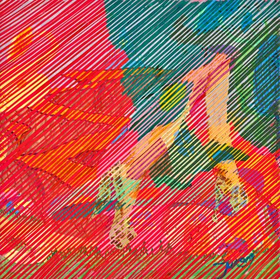 Levendige abstracte beweging door Jukyong Park