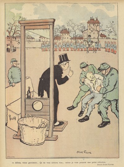 Illustratie voor Le Rire door Jules Abel Faivre