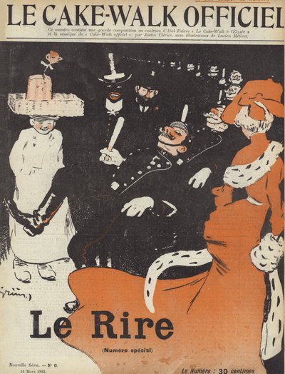 Illustratie voor Le Rire door Jules Alexandre Gruen or Grun