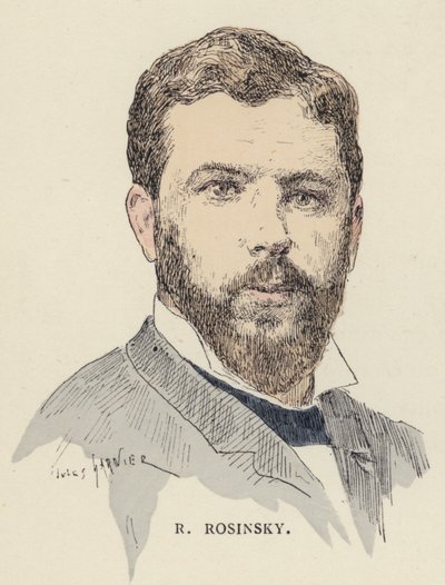R Rosinsky door Jules Arsene (after) Garnier