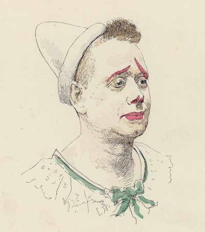 Clown door Jules Arsene after Garnier