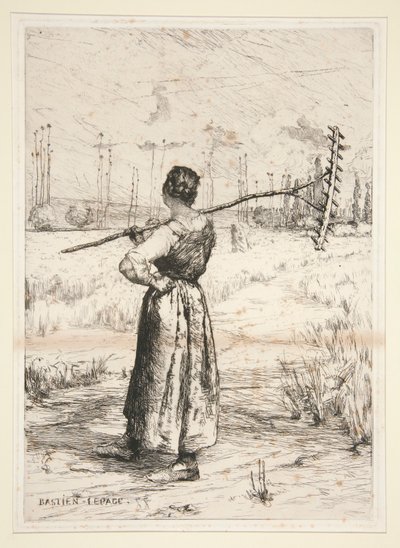 Terugkeer van de velden door Jules Bastien Lepage