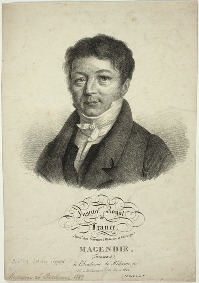 Portret van François Magendie door Jules Boilly