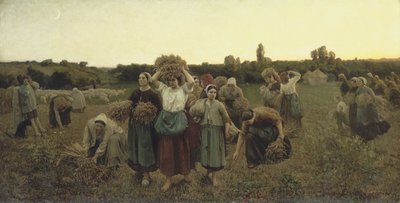 De herinnering aan de sprokkelaars door Jules Breton