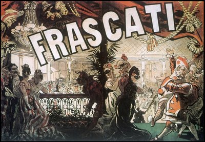 Frascati Poster door Jules Cheret