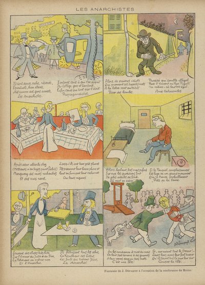 Illustratie voor Le Rire door Jules Depaquit