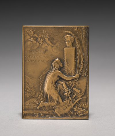 Medaille keerzijde door Jules Dupré