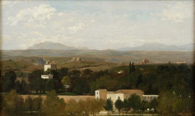 Uitzicht Bij Rome door Jules Emile Saintin