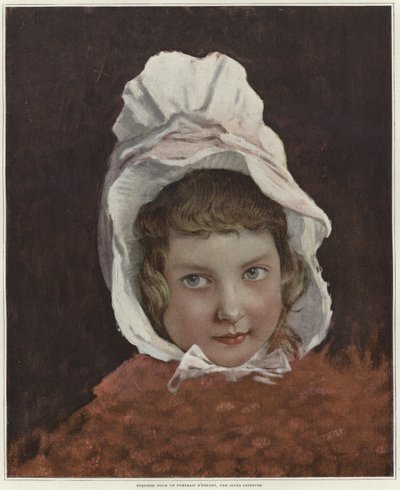 Schets voor een portret van een kind door Jules Joseph Lefebvre