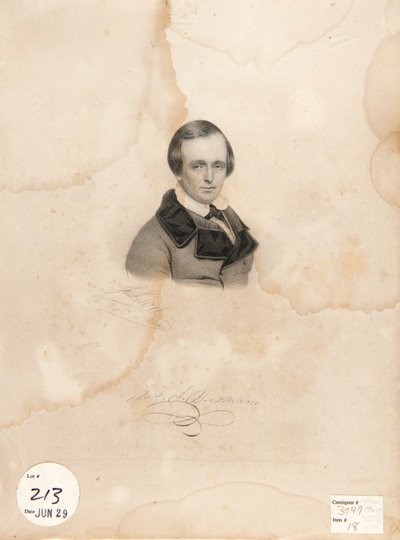 Portret van James S. Beckham door Jules Lion