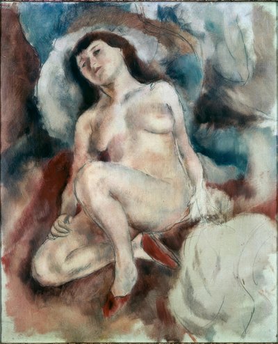 Compositie (Naakt) door Jules Pascin