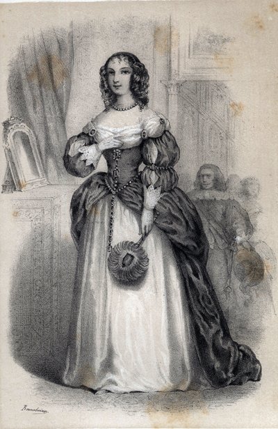 Portret van Anne Marie de Gonzague de Cleves, Prinses Palatine door Jules and Raunheim Hermann David