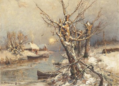 Winterzon, 1911 door Juli Julievich Klever
