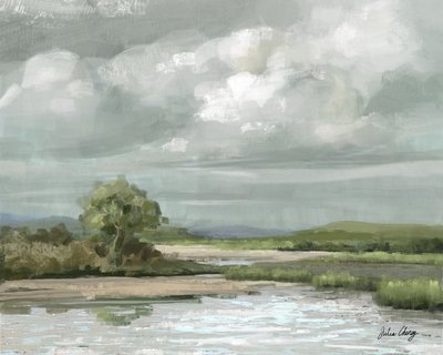 Rustig moeraslandschap door Julia Cheney