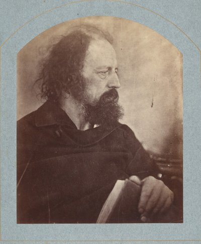 Alfred, Lord Tennyson, 1865 door Julia Margaret Cameron
