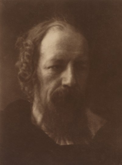 Alfred, Lord Tennyson, 1867, gedrukt 1905 door Julia Margaret Cameron