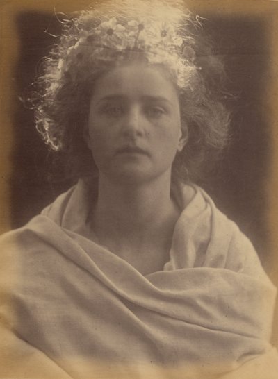 Aurora, Godin van de Ochtend, Studie van Emily Peacock door Julia Margaret Cameron