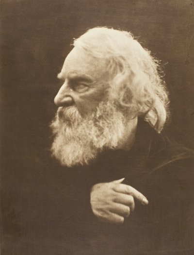 Henry Wadsworth Longfellow, 1868, gedrukt 1875 door Julia Margaret Cameron