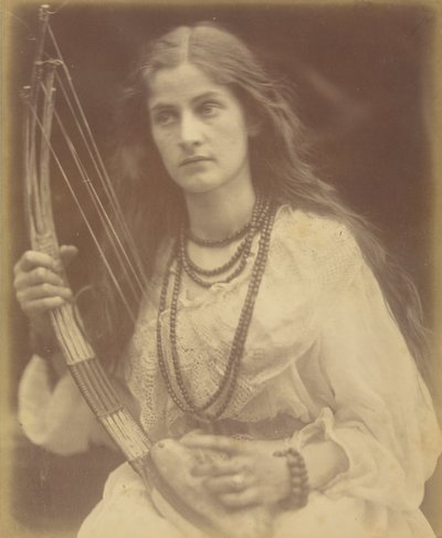 "O hark" door Julia Margaret Cameron