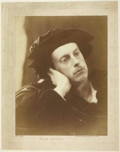 Portret van The Hon. Frank Charteris door Julia Margaret Cameron