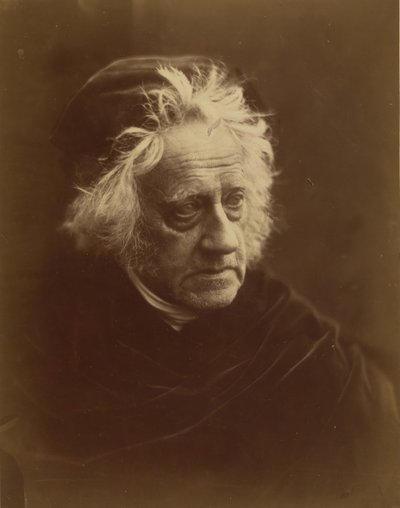 Sir John Herschel door Julia Margaret Cameron