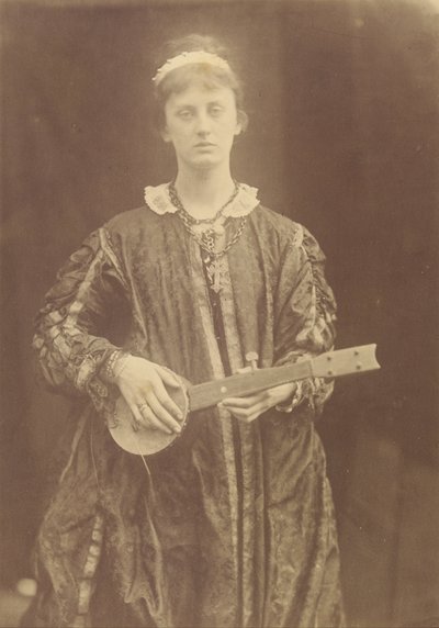 Tranen uit de diepte van een goddelijke wanhoop stijgen in het hart en verzamelen zich in de ogen door Julia Margaret Cameron