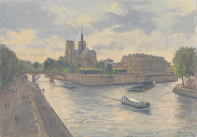 Île de la Cité, 2010 door Julian Barrow