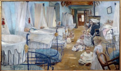 De wiegen, opvanghuis, Openbare Hulp door Julie Delance Feurgard