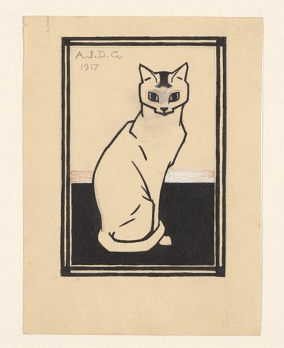 Kat door Julie de Graag (signed by artist)