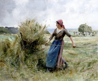 Hooien door Julien Dupre