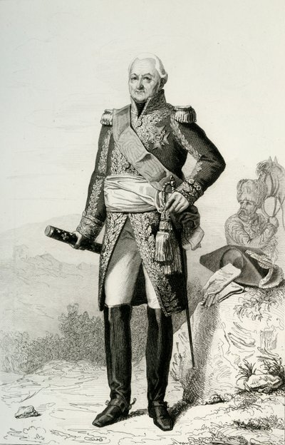 Charles du Houx de Vioménil, 1804, 1839 door Julien Leopold Boilly