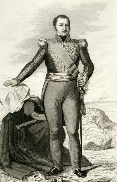 Étienne Maurice Gérard, 1804, 1839 door Julien Leopold Boilly