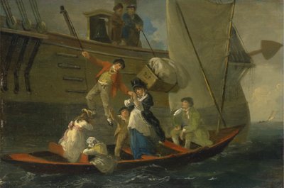 Afscheid van een Getrouwde Zeeman door Julius Caesar Ibbetson