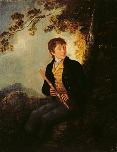 Portret van de Zoon van de Kunstenaar, J.C. Ibbetson Jr. door Julius Caesar Ibbetson
